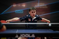 V Národním tréninkovém centru v Havířově probíhá tento týden turnaj světového okruhu mládeže ve stolním tenise. Na snímku Ondřej Morávek.