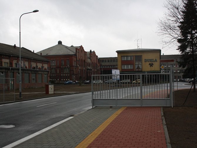 Průmyslová zóna Dukla v Havířově. 