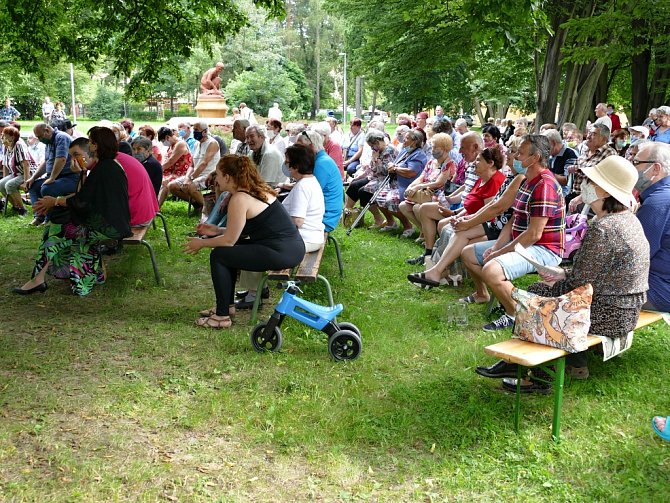 Promenádní koncert v Havířově, neděle 26. července 2020.