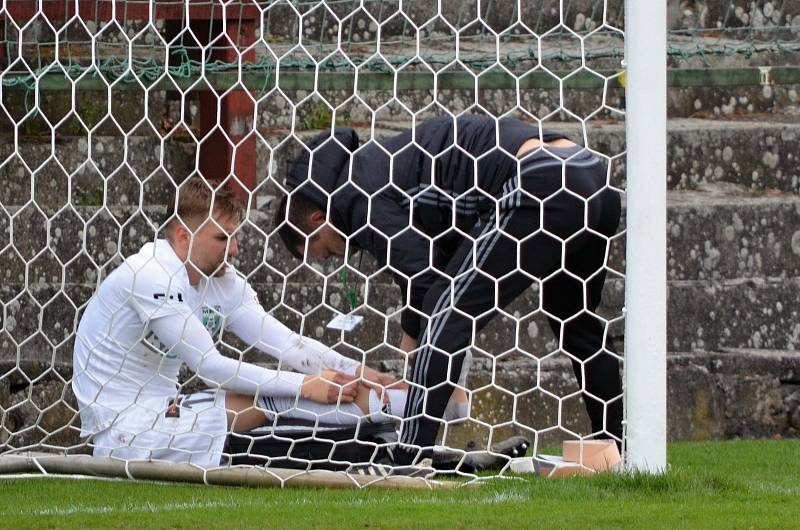 Zápas 17. kola fotbalové divize F MFK Karviná B - Nový Jičín 2:2. Foto: MFK Karviná