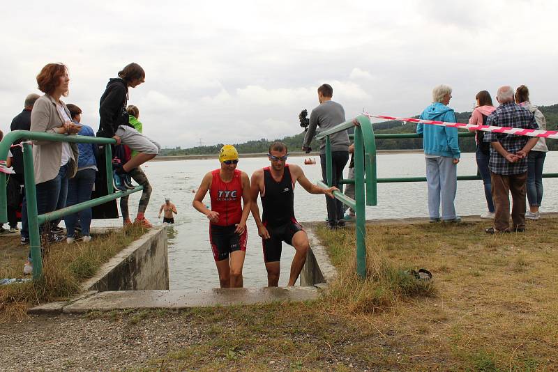 Albrechtický sprint triatlon 2017.