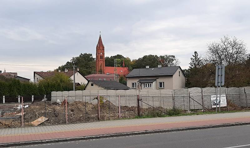 Bohumín-Skřečoň. Kostel Panny Marie Bolestné.