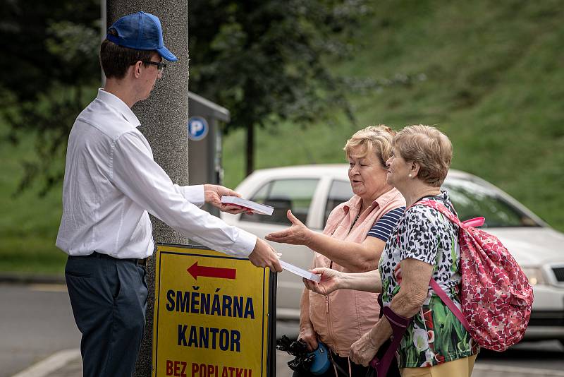 Andrej Babiš na návštěvě Moravskoslezského kraje, 24. srpna 2022, Třinec.