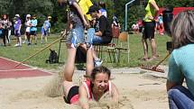 Krajské kolo Odznaku všestrannosti olympijských vítězů v Havířově. 