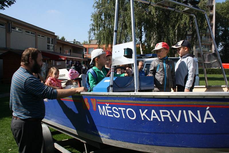 Tradiční preventivní akce Bezpečně po prázdninách. 