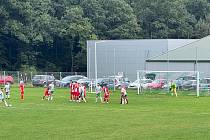 Čtvrtfinále Poháru OFS Karviná Slovan Havířov - Slavia Orlová 0:4.