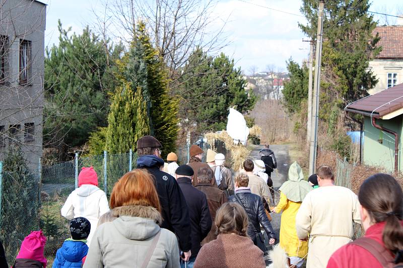 Vynášení Morany v Petrovicích u Karviné.