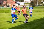 Zápas 19. kola I.A třídy, skupiny B, Baník Albrechtice - Horní Suchá 1:1.