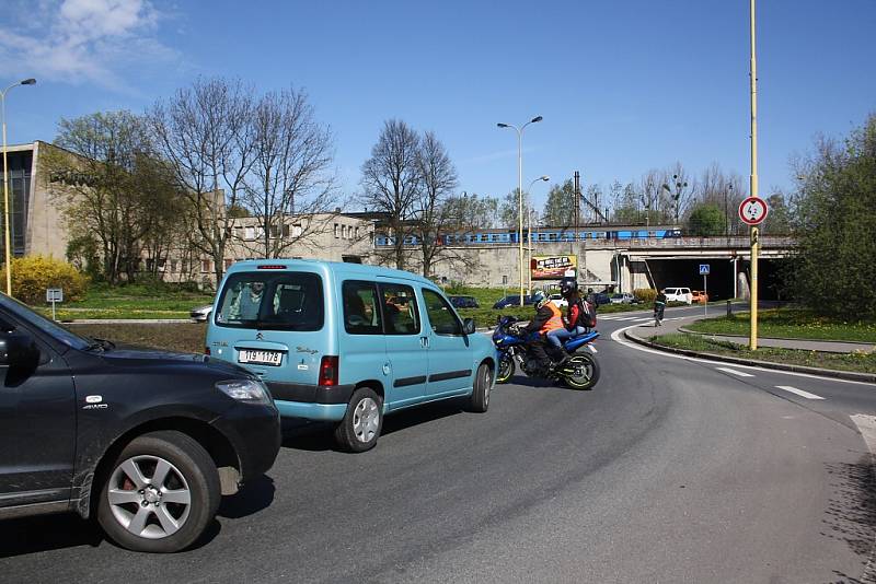 Motorkáři zahájili sezonu společnou vyjížďkou. 