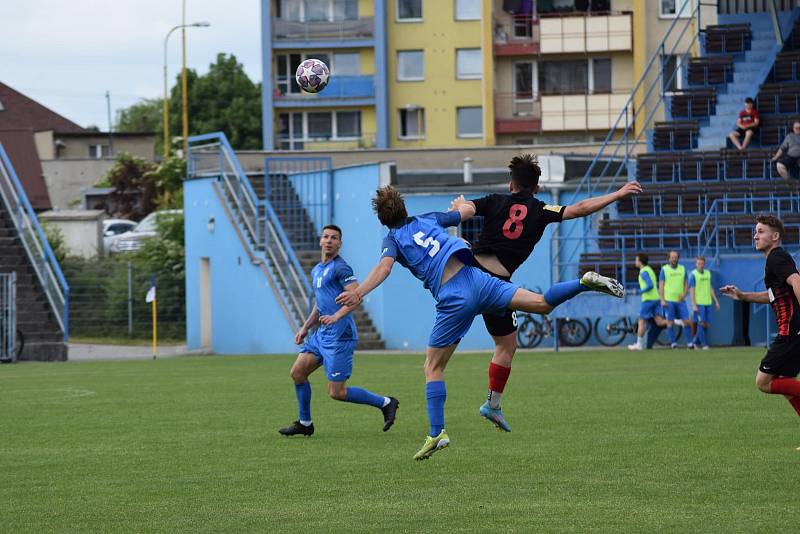 Zápas 23. kola fotbalové divize F  MFK Havířov - SFC Opava B 3:0. Foto: MFK Havířov/Viktorie Mrázová