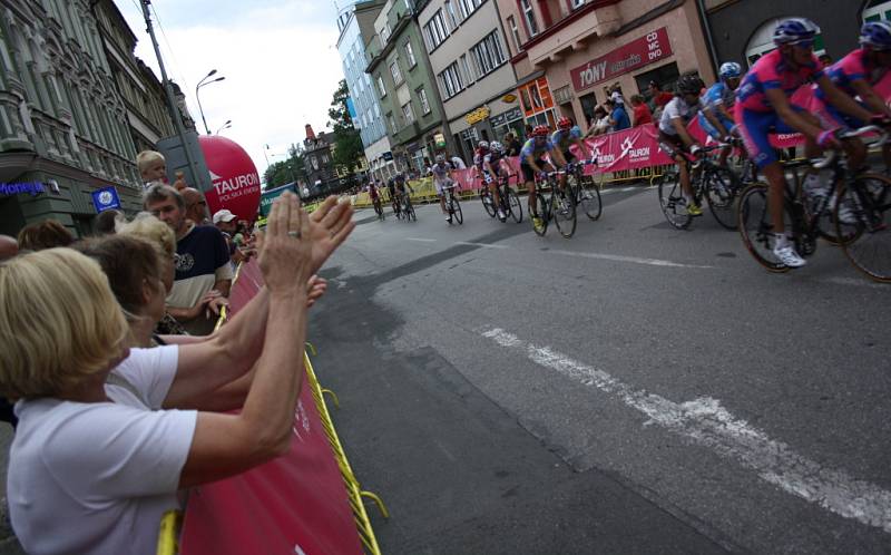 Tour de Pologne se jel i v ulicích Českého Těšína. 