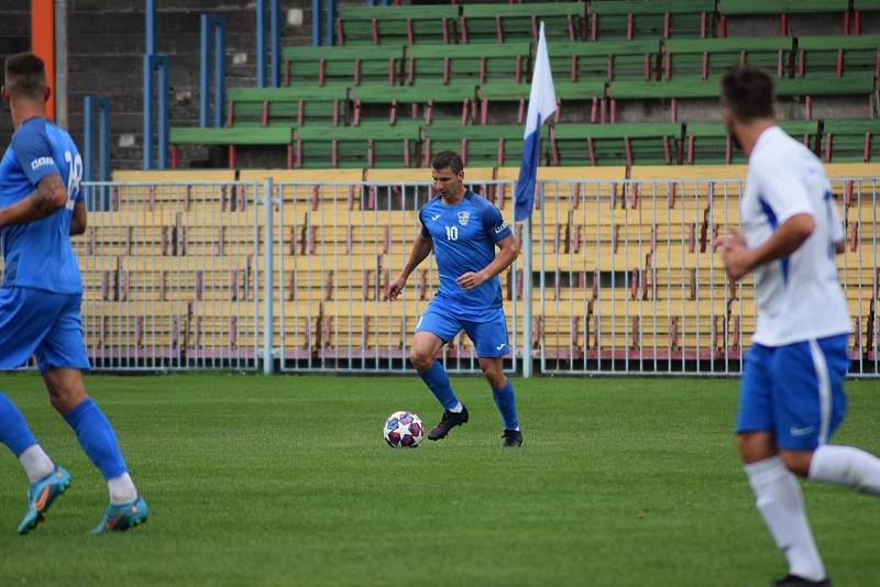Zápas 2. kola fotbalové divize F MFK Havířov - Břidličná 6:3.