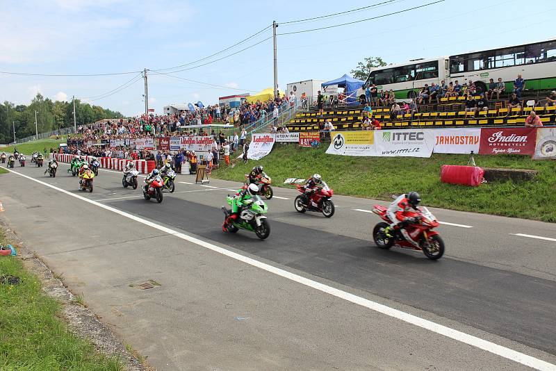 Mezinárodní motocyklové závody Havířovský zlatý kahanec 2018.