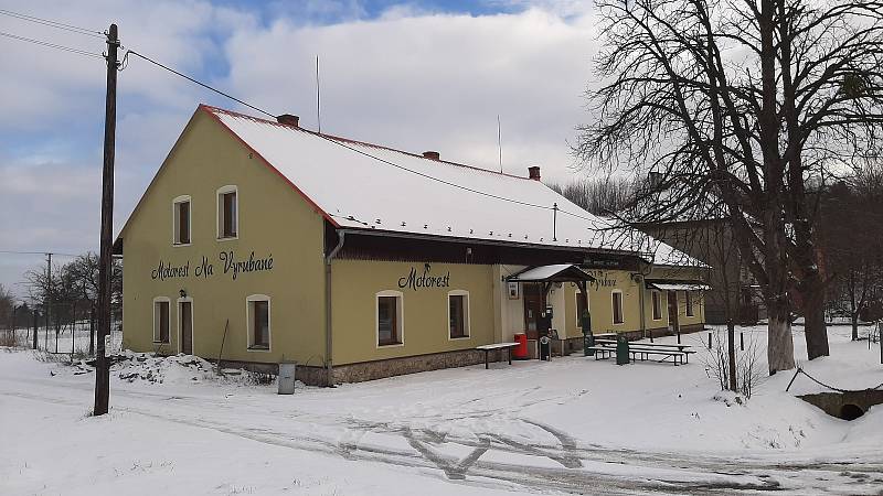 Chotěbuz, Motorest na Vyrubané.