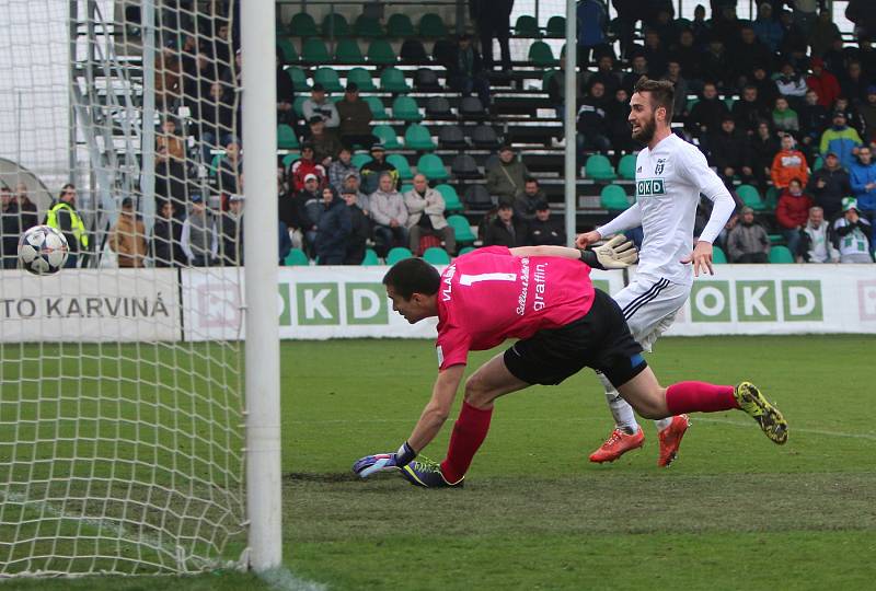 Karviná - Vlašim 1:0.