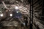 Dva měsíce po skončení těžby jsou už všechny ukončené dobývací prostory v dolech ČSA a Darkov uzavřeny hrázemi odolnými proti výbuchu, 7. května 2021 v Karviné.