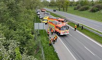 Nehoda na Rudné v Šenově, pátek 12. 5. 2023.