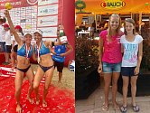 Plážová volejbalistka Karin Žolnerčíková si splnila sen, beach hraje se zkušenou olympioničkou Markétou Nausch Slukovou. 