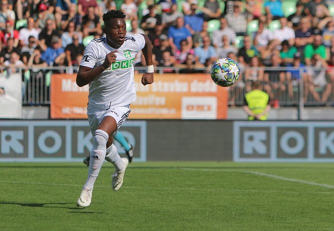 Nizozemský fotbalista Gigli Ndefe dal v Příbrami svůj premiérový gól v české lize.