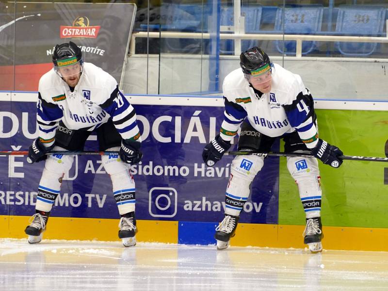 Havířov (v bílém) porazil Slavii jasně 5:1.