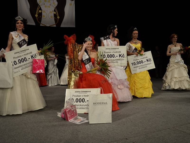 V Karviné v sobotu vyhlásili Miss Karvinsko 2012. Stala se jí Jana Byrtusová