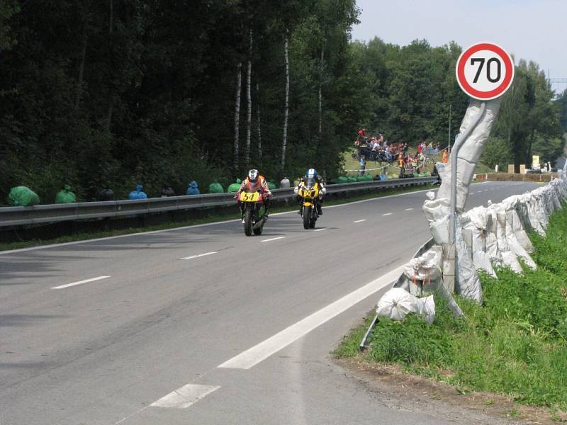 Sobotní tréninkový den na Těrlickém okruhu. 