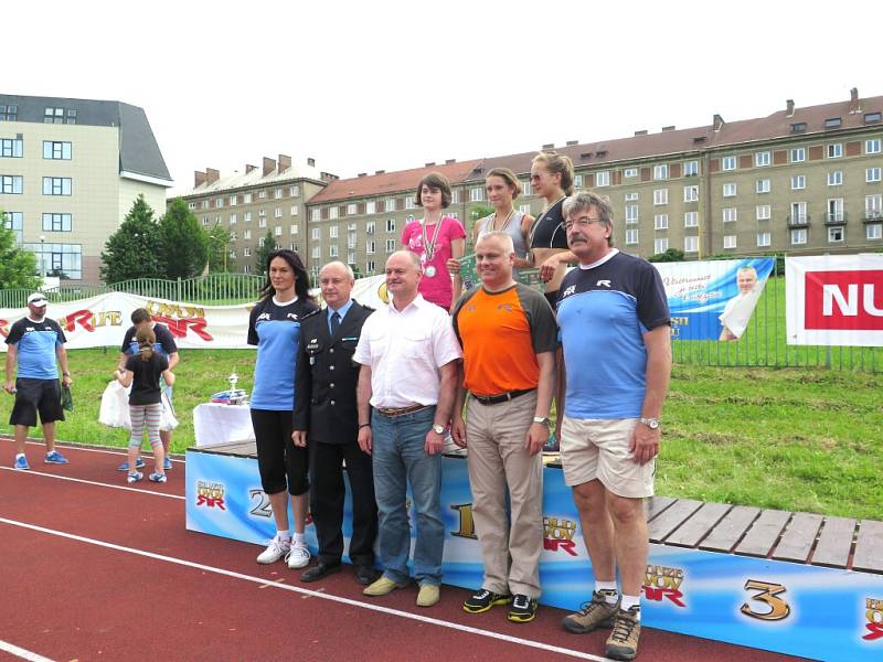 Krajské kolo Odznaku všestrannosti olympijských vítězů v Havířově. 