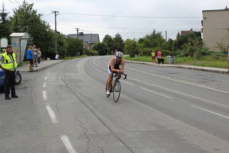 Albrechtický sprint triatlon 2017.