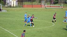 Havířovský dorost (v modrém) porazil Vsetín 6:0.