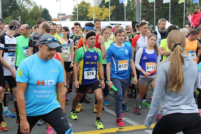 Havířovská desítka 2017. Běh na 10 km a štafeta 4x2,5 km. 