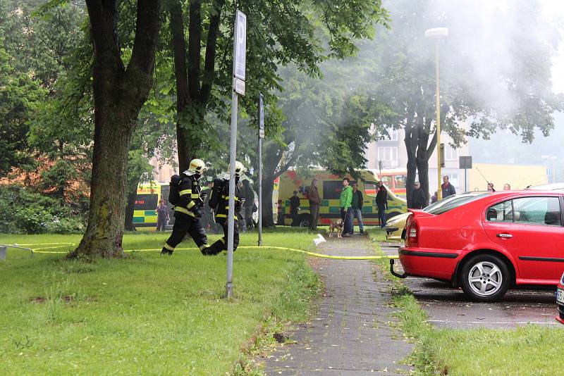 Muž v Havířově podpálil byt.