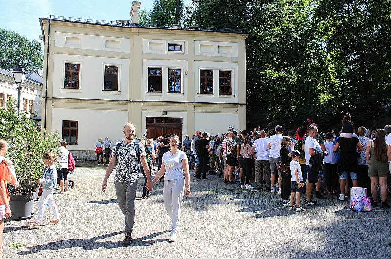 Těšín. Během víkendu se v polském Těšíně konaly Dni Noszaka, těšínského prince. V sobotu se konal první rytířský turnaj po 640 letech. Zámecké návrší.