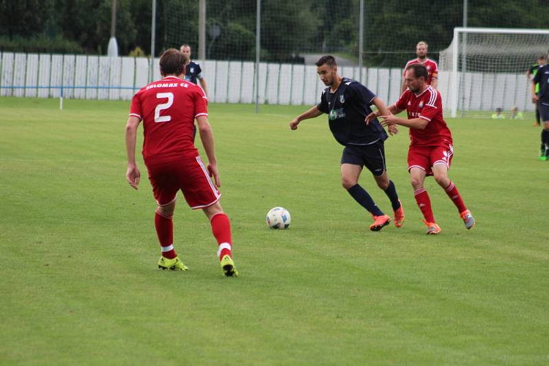 Dětmarovice (v modrém) - Šenov 0:0.