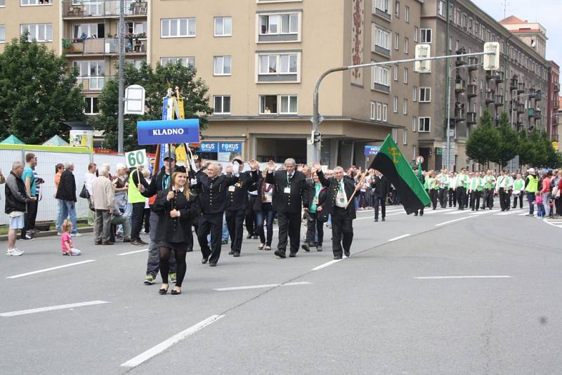 Květinové korzo slavnosti Havířov v květech 2015. 