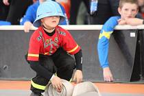 Halová soutěž mladých hasičů v požárním sportu v Havířově 2017. 