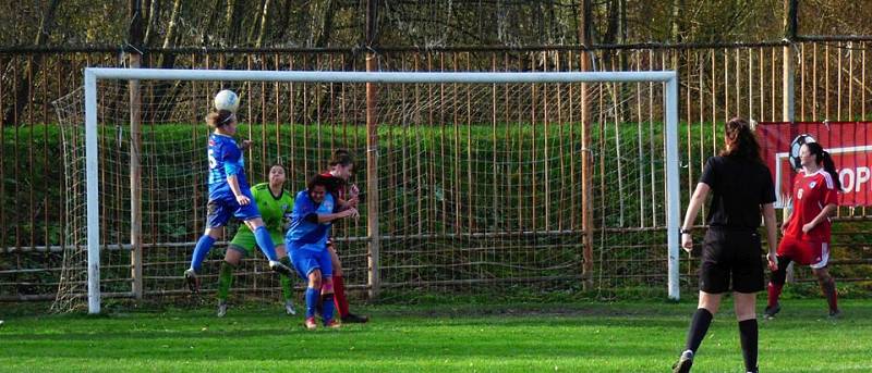 Fotbalistky Havířova zdolaly v poháru Olomouc.