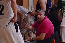 Trenér a předseda karvinského basketbalového klubu Roman Hamrus.
