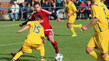 Derby Věřňovice - Dolní Lutyně (ve žlutém).