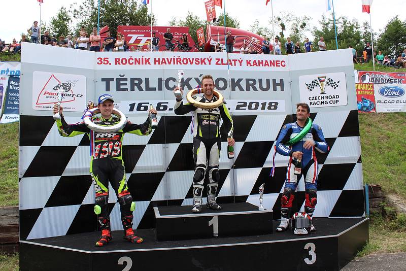 Mezinárodní motocyklové závody Havířovský zlatý kahanec 2018.