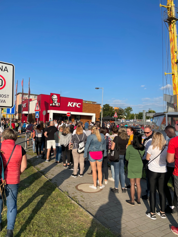 Havířovské slavnosti 2021, den první, 3. září - zahájení - krátce po 17.30