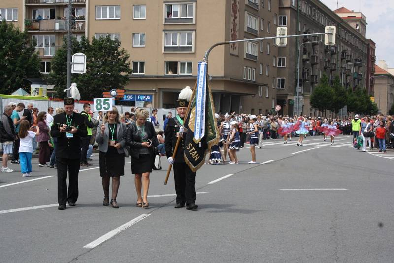 Květinové korzo slavnosti Havířov v květech 2015. 