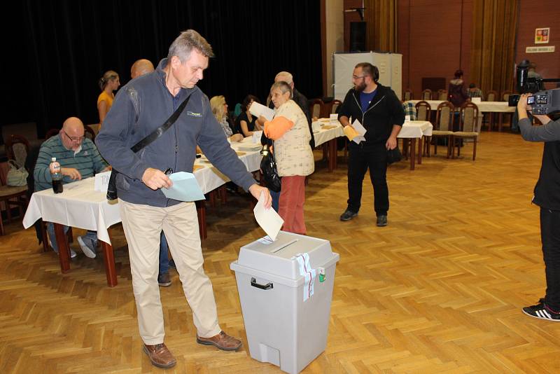 Volby do Poslanecké sněmovny Parlamentu ČR v Havířově.