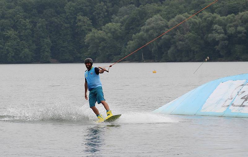 Mezinárodní závody ve wakeboardingu Blackcomb.cz Community Wake Cup, Ski & Wake Park Těrlicko, 17. července 2021.