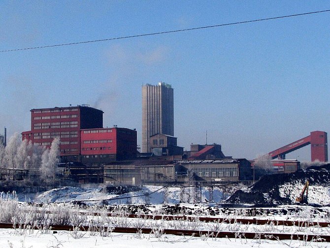 Důl Lazy v Orlové. 