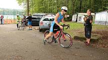 Albrechtický sprint triatlon 2017.