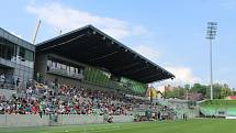 V Karviné je stále velký zájem o fotbal. Na přípravné utkání s Žilinou přišlo osm stovek diváků.