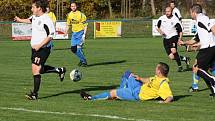 Sobotní derby číslo 1: D. Lutyně - Albrechtice (v bílém).