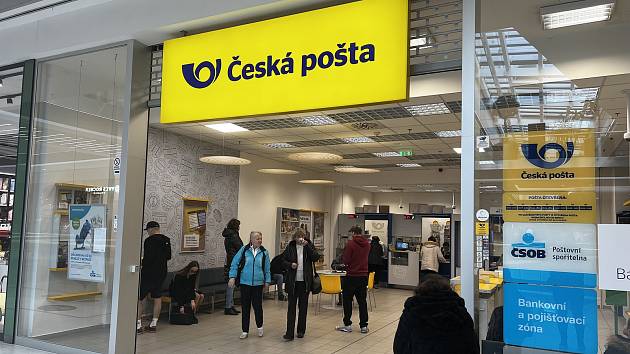 Pobočka České pošty. Ilustrační foto.