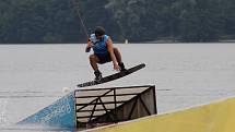 Mezinárodní závody ve wakeboardingu Blackcomb.cz Community Wake Cup, Ski & Wake Park Těrlicko, 17. července 2021.