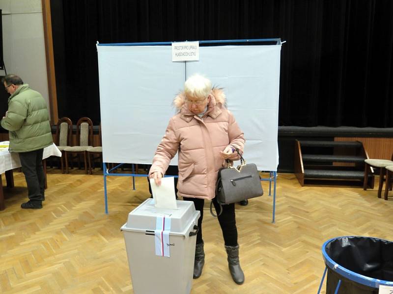 2. kolo prezidentských voleb v Havířově. 
